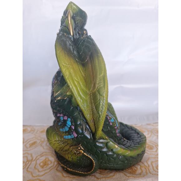 Windstone Editions Adult Dragon by M. Peña ©1986 – North Hollywood Green - Picture 4 of 9